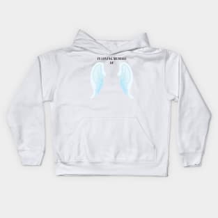 Angel wings memories Kids Hoodie